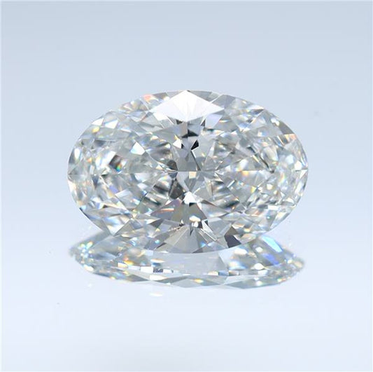 0.70 ct  Diamante Lab Ovalado  D VVS2