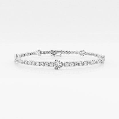 Pulsera Tenis diamante Trillón Oro 12 Kilates - BODHANA