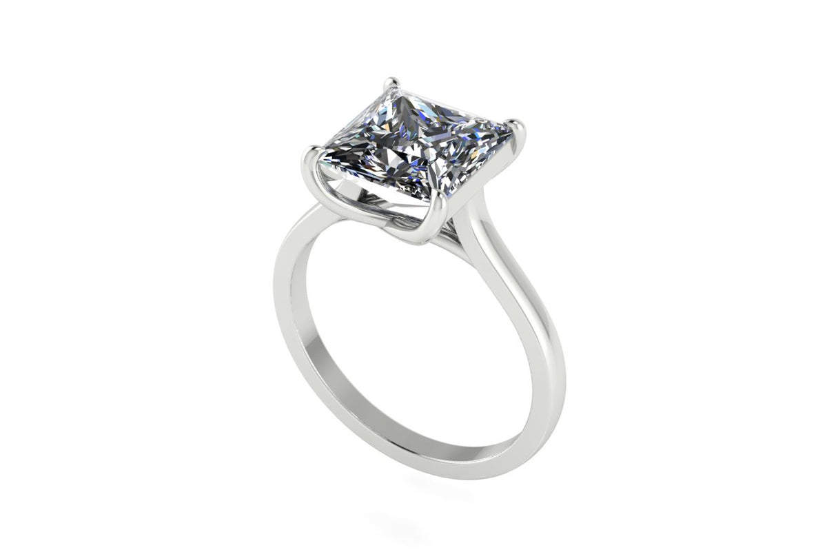 Anillo de compromiso personalizado oro blanco 14k princess 4ct talla 8 lg818615834 anticipo 70%