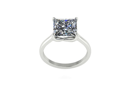 Anillo de compromiso personalizado oro blanco 14k princess 4ct talla 8 lg818615834 anticipo 70%